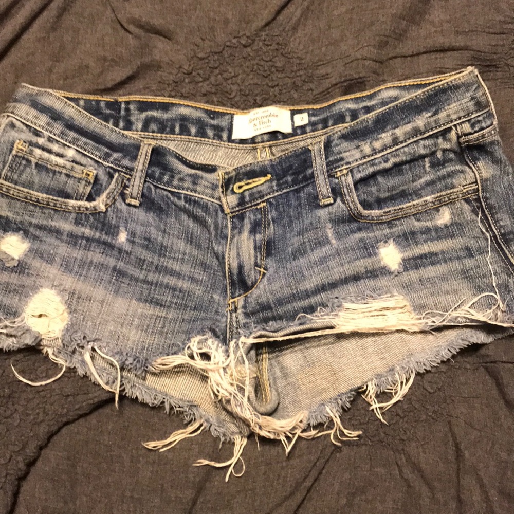 A&F jean shorts